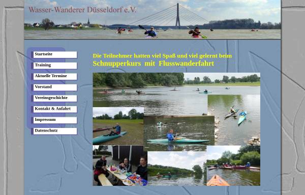 Vorschau von www.wwd-kanusport.de, Kanusportverein - Wasser-Wanderer-Düsseldorf e.V.