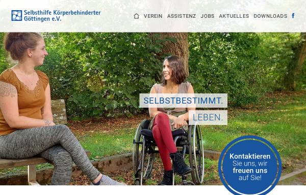 Vorschau von www.shk-goe.de, Selbsthilfe Körperbehinderter gGmbH