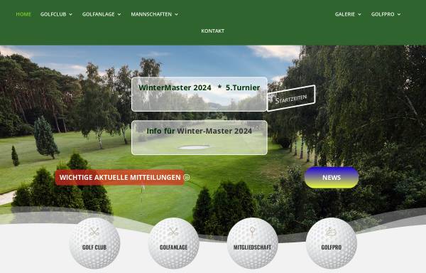 Vorschau von www.gcmahlow.de, Golf Club Mahlow
