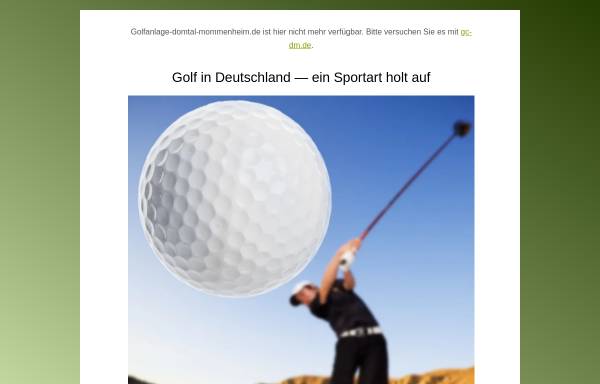 Golfanlage Domtal Mommenheim