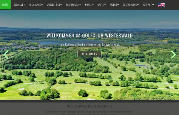 Vorschau von www.golfclub-westerwald.de, Golfclub Westerwald