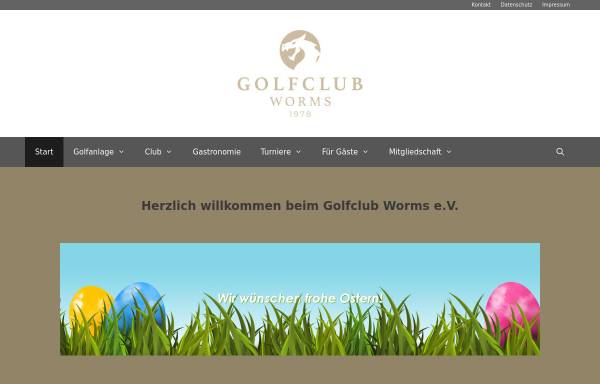 Vorschau von www.gc-worms.de, Golfclub Worms