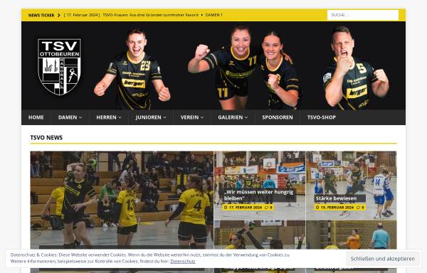 Vorschau von www.tsv-ottobeuren-handball.de, TSV Ottobeuren Handball