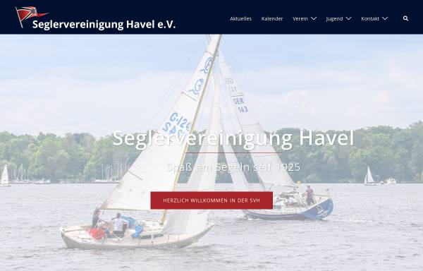 Vorschau von www.svhavel.de, Seglervereinigung Havel e.V.