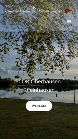 Vorschau der mobilen Webseite www.scor-oberhausen.de, Scor-Oberhausen e.V.