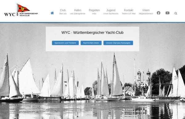 Vorschau von www.wyc-fn.de, Württermbergischer Yacht-Club e.V. Friedrichshafen