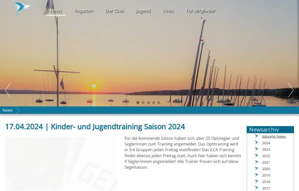 Vorschau von www.herrschinger-segelclub.de, HSC - Herrschinger Segel-Club