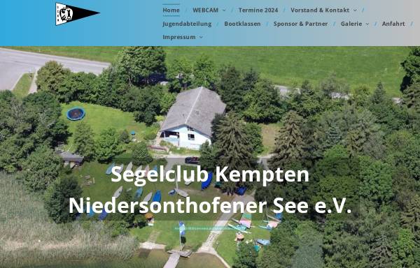 Vorschau von www.sckn.de, SCKN - Segelclub Kempten Niedersonthofener See e.V.