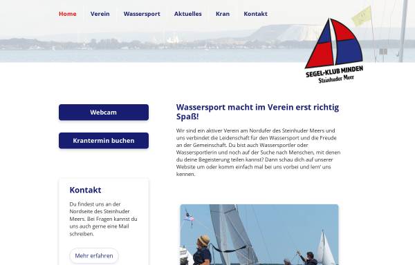 Vorschau von www.skmi.de, Segel Klub Minden am Steinhuder Meer