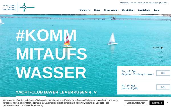 Vorschau von www.ycbl.de, Yacht-Club Bayer Leverkusen