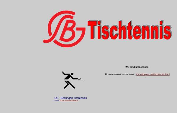 Vorschau von www.sgb-tt.de, SG Bettringen Tischtennisabteilung