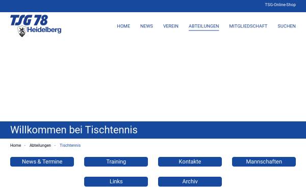 TSG Heidelberg Tischtennisbateilung