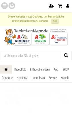 Vorschau der mobilen Webseite www.eikborn-apotheke.de, Eikborn-Apotheke