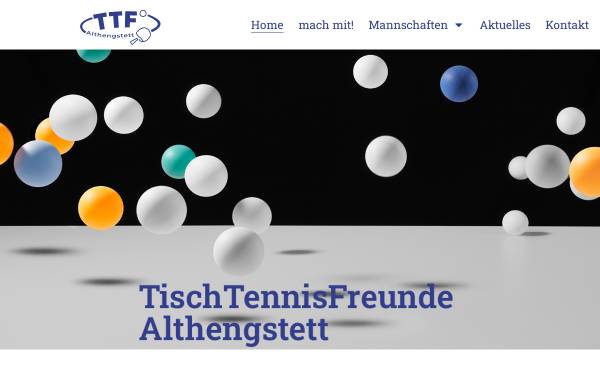 Vorschau von www.ttfalthengstett.de, TTF Althengstett