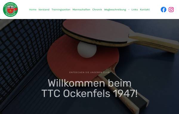 Vorschau von www.ttc-ockenfels.de, TTC Ockenfels / Rhein