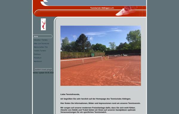 Vorschau von www.tennisclub-aldingen.de, TC Aldingen