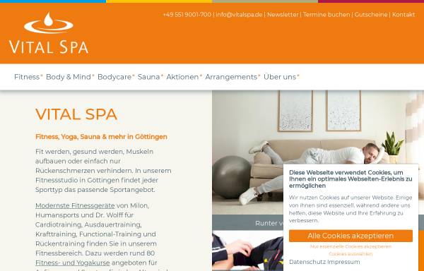 Vorschau von www.vitalspa.de, Vital Spa