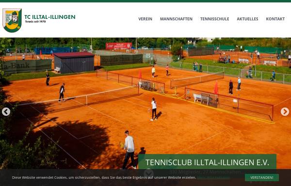 Vorschau von www.tcilltalillingen.de, TC Tennisclub Illtal