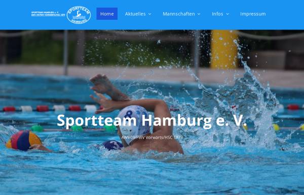 Vorschau von www.sportteamhamburg.de, Sportteam Hamburg e.V.
