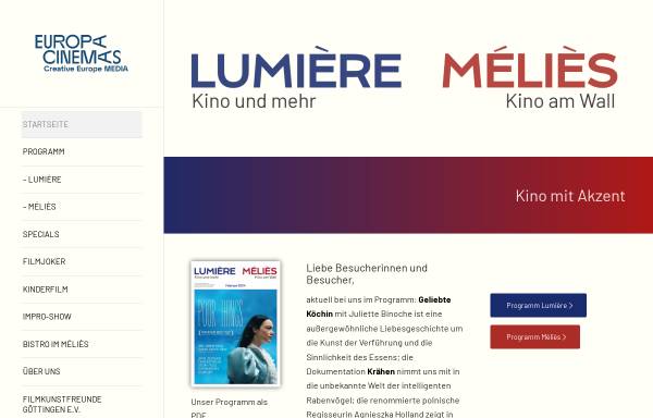 Vorschau von www.lumiere.de, Lumière - Das Programmkino