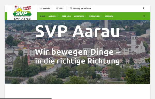 Vorschau von www.svp-aarau.ch, SVP Aarau