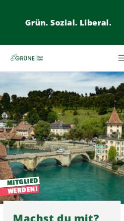 Vorschau der mobilen Webseite www.gfl-bern.ch, Grüne Freie Liste der Stadt Bern