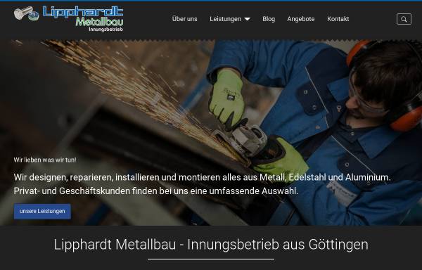 Vorschau von www.lipphardt-metallbau.de, Lipphardt Metallbau