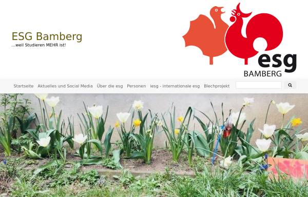 Vorschau von www.esg-bamberg.de, Evangelische StudentInnengemeinde Bamberg