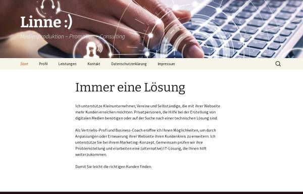 Vorschau von www.linneonline.de, Multimedia Agentur Linne