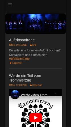 Vorschau der mobilen Webseite trommlerzug-li.de, Trommlerzug Lindau/Aeschach e.V.