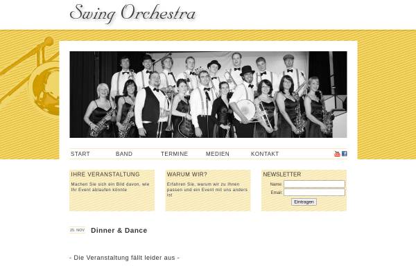 Vorschau von www.swing-orchestra.de, Swing Orchestra Taufkirchen/Vils