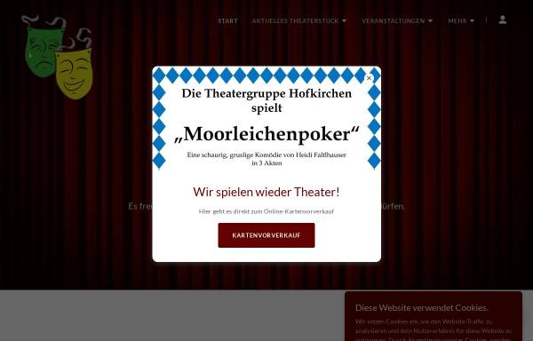 Vorschau von www.theatergruppe-hofkirchen.de, Theatergruppe Hofkirchen
