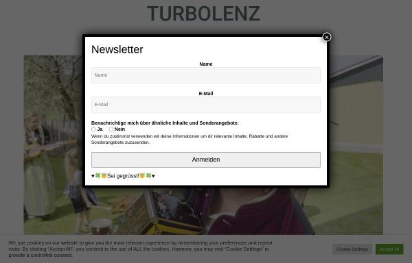 Vorschau von www.turbolenz.com, Turbolenz