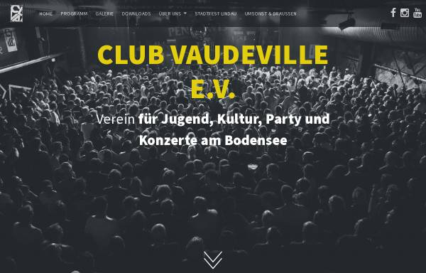 Vorschau von www.vaudeville.de, Club Vaudeville e.V.