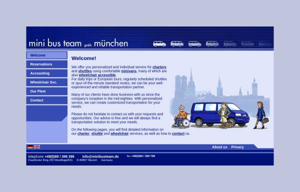 Vorschau von minibusteam.de, Mini Bus Team GmbH