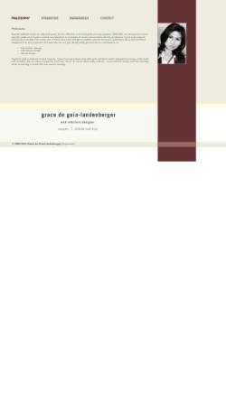 Vorschau der mobilen Webseite www.landenbergers.de, Grace de Guia-Landenberger