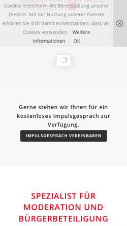 Vorschau der mobilen Webseite identitaet-image.de, Identität & Image Coaching AG
