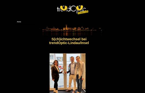 Vorschau von www.trendoptic-lindau.de, TrendOptic