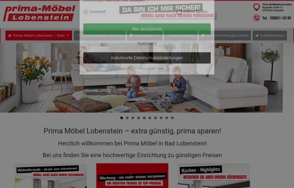 Vorschau von www.sb-moebelmarkt.de, Trunzer's Möbel-Discounter
