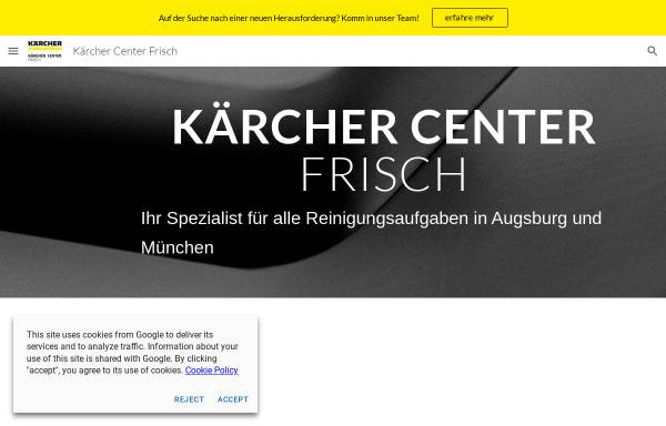 Vorschau von www.frisch-hochdruck.de, Hochdrucktechnik Frisch GmbH und Co.KG
