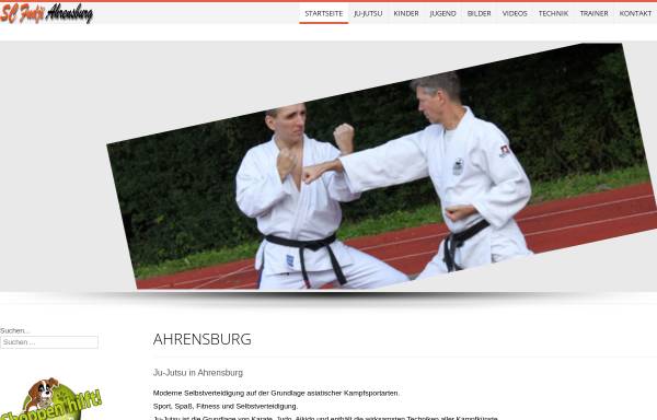 Vorschau von jujutsu-ahrensburg.de, Ju Jutsu und Aikido Ahrensburg