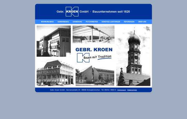 Vorschau von www.kroen.de, Gebr. Kroen GmbH