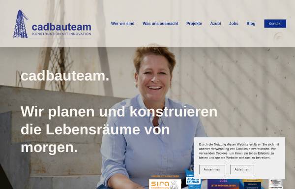 Vorschau von www.cadbauteam.de, Cadbauteam