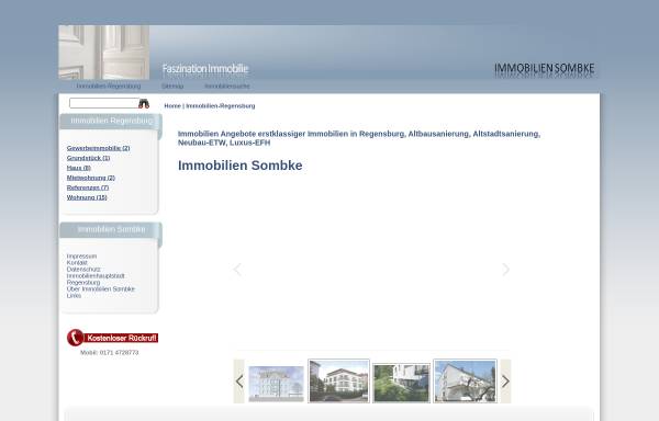Vorschau von www.immobilien-sombke.de, Jörg Sombke Immobilien