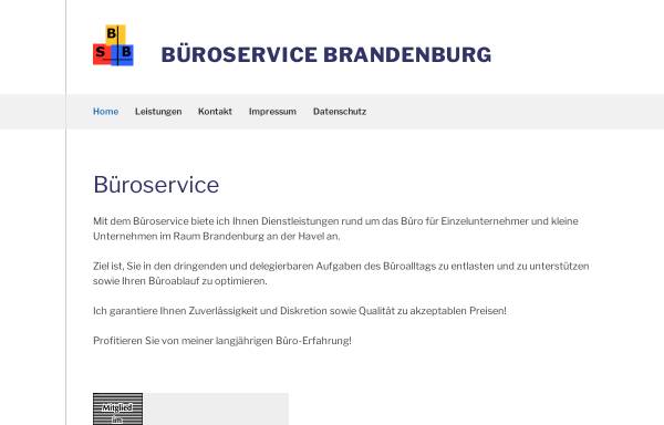 Vorschau von www.bueroservice-brandenburg.de, Büroservice Silvia Klauß