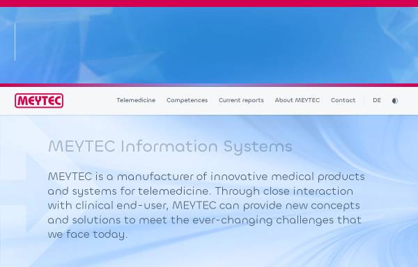 Vorschau von www.meytec-distribution.com, Meytec Distribution GmbH