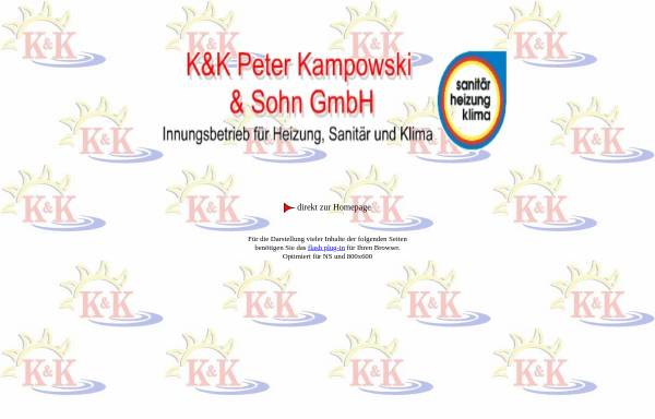 Vorschau von www.kampowski-peter.de, K & K Peter Kampowski & Sohn GmbH