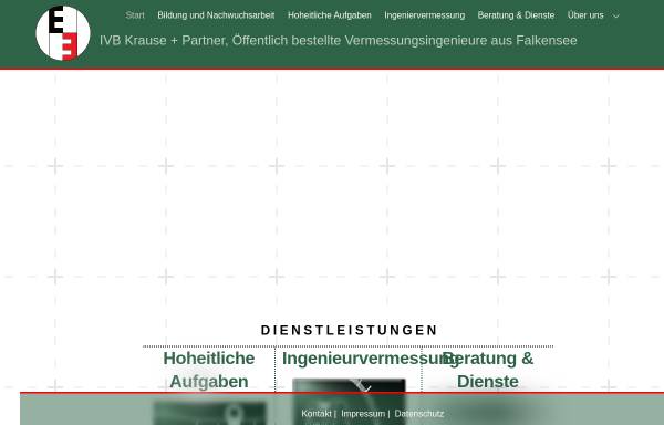 Vorschau von www.vermessung-krause.de, Vermessungen Uwe Krause