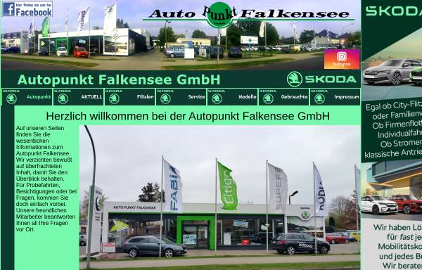 Vorschau von www.autopunkt-falkensee.de, Autopunkt Falkensee GmbH