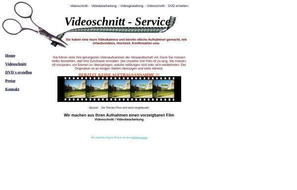 Vorschau von www.videoschnittservice.de, Schnittservice Winkelgrund